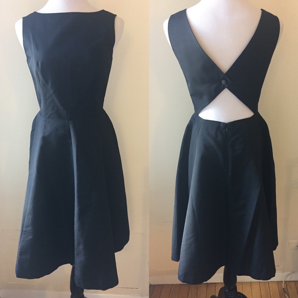 NWT Isaac Mizrahi for Target Black Dress Sz 6